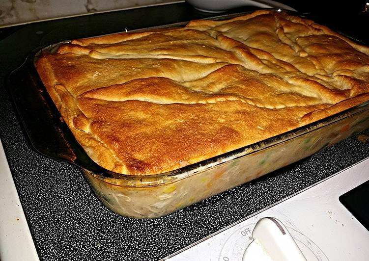 Simple Way to Make Quick Quick and Easy Chicken Pot Pie!!!