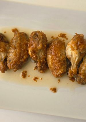 Una foto de Alitas al ajillo en thermomix