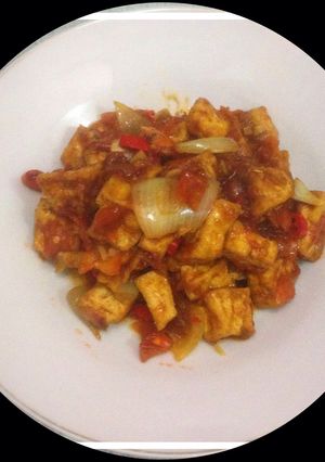 Foto resep Tahu sambal saus tiram#BikinRamadanBerkesan