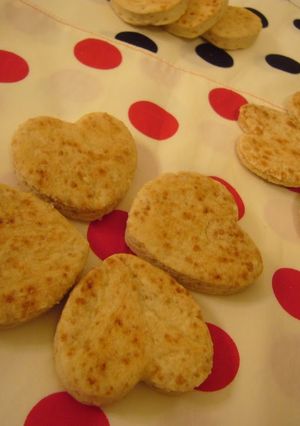 A picture of Egg and Milk-free Puff Pastry-style Cookies.