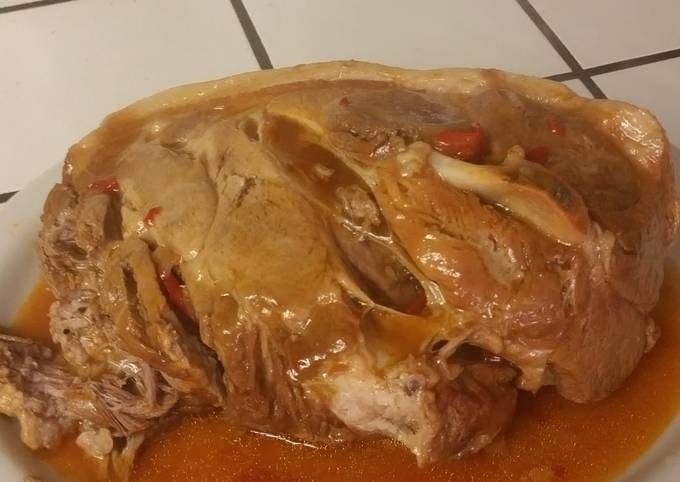 Recipe of Quick Bourbon pulled pork