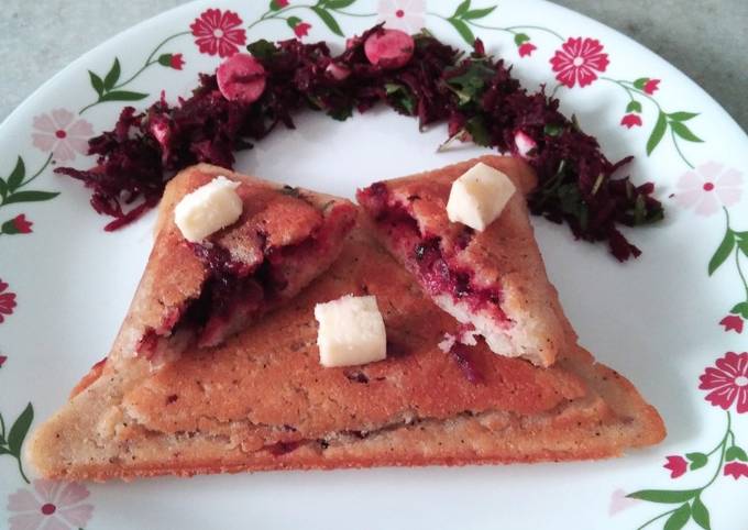 Recipe of Speedy No guilt Beetroot Sandwich