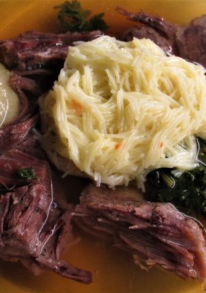 Marha oldalas leves recept fotója
