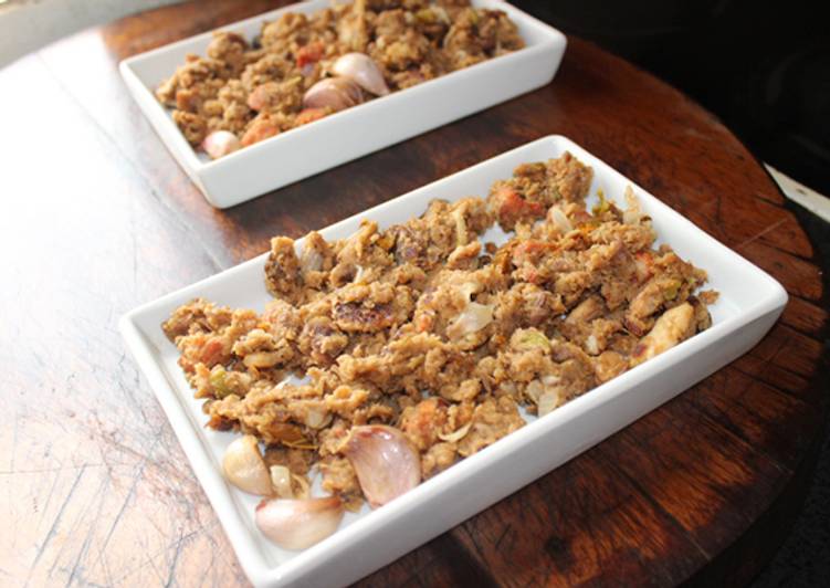 Migas con ajos y chorizo