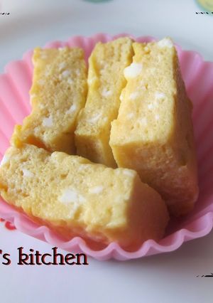 A picture of For Bentos: Easy Microwave Tamagoyaki (Rolled Omelette).