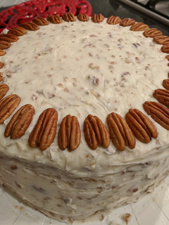 A picture of Italian Cream Cake.