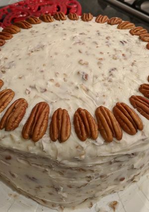 A picture of Italian Cream Cake.