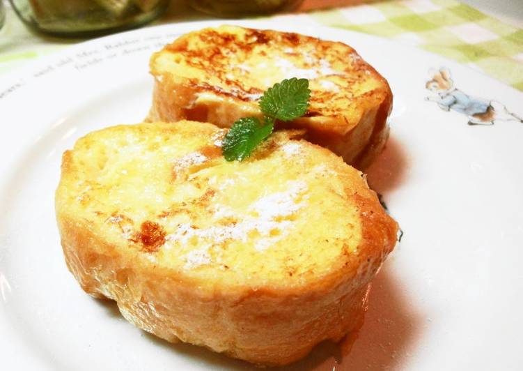 Steps to Prepare Perfect Fluffy &amp; Delicious French Toast