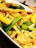 Drunken Noodles (Chicken Pad Kee Mao)
