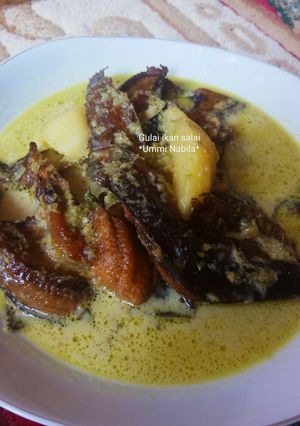 Foto resep Gulai ikan salai