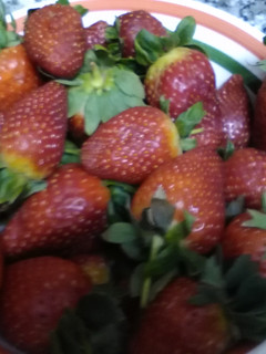 Una foto de Fresas deliciosas