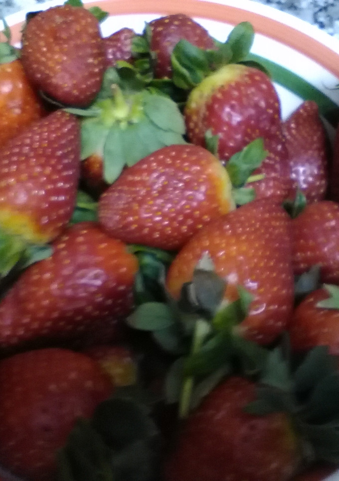Una foto de Fresas deliciosas