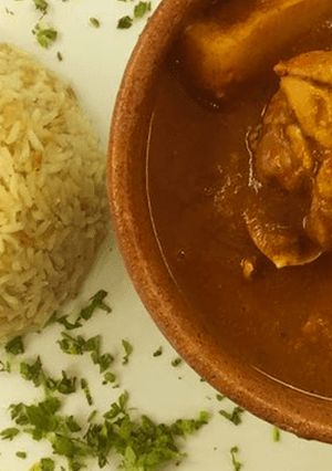 Una foto de Pepian de pollo