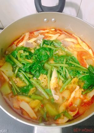 Hình của món Bún Thái chay ngày mùng 1.