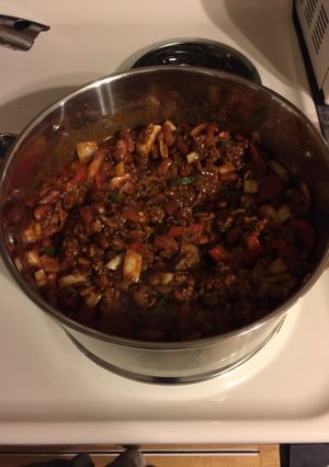 A picture of Thick Ass Three Meat Chili.