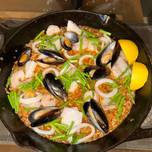 Perfect Paella with seafood and crispy bottom 🤣❤️❤️