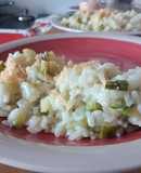 Risotto de zapallito italiano