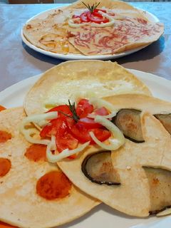 Reggeli sós palacsinták recept fotója