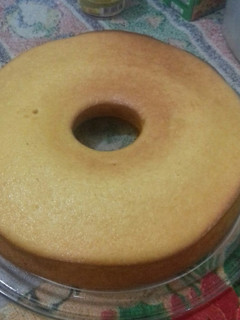 Una foto de Budín de mandarina licuada