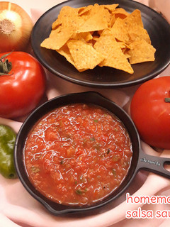 Foto resep Homemade salsa sauce