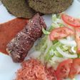 Rollo de milanesa, con jamón y queso