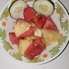 Fruit salad A picture of Fruit salad.