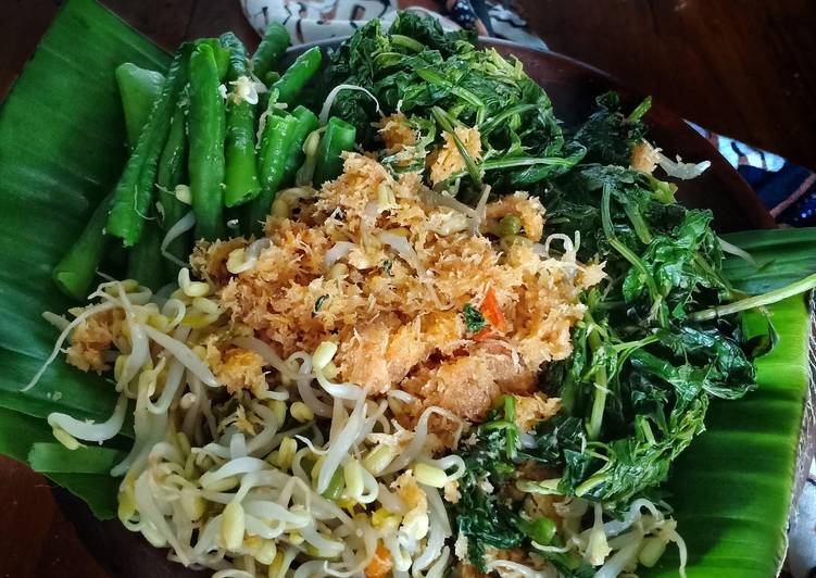 Cara mudah memasak Urap Sayur / Gudangan yang enak
