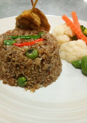 รูปของ ข้าวผัดน้ำพริกลงเรือ