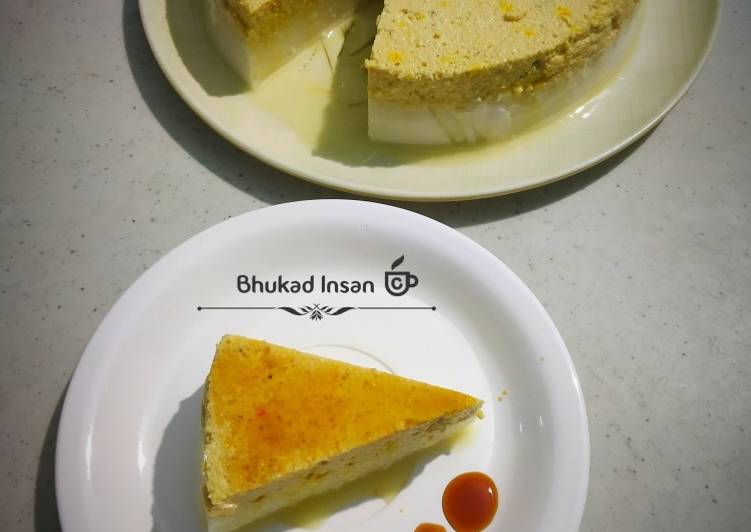Step-by-Step Guide to Make Super Quick Homemade Steam/Bhapa Sandesh with coconut milk Pannacotta