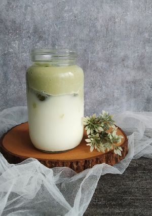 Foto resep Matcha Dalgona Latte
