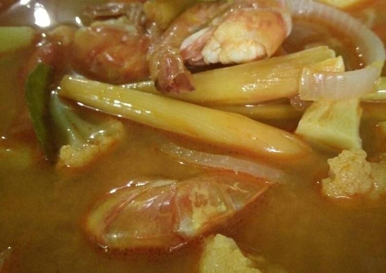 Rahasia Memasak Tomyum Udang Sayur Yang Gurih