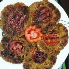 A picture of Sizzzling Mutton Kebab.