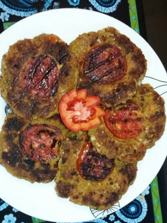 A picture of Sizzzling Mutton Kebab.