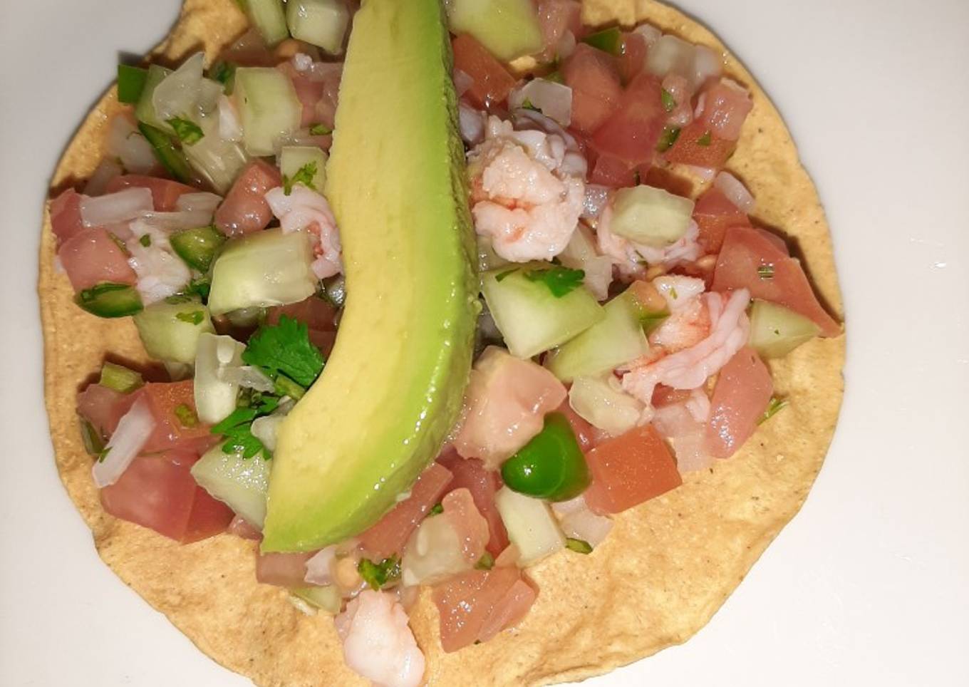 Ceviche de camarón