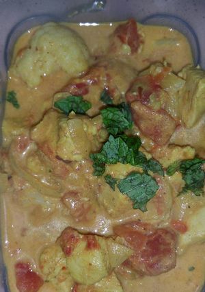 A picture of Creamy Chicken Biryani.