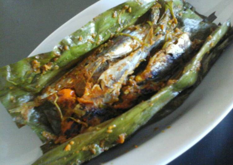 Ikan pepes bumbu aceh
