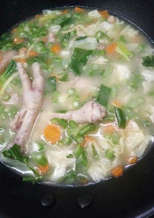 Foto resep Sop ceker ayam