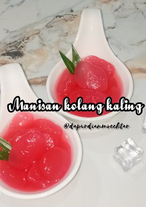 Foto resep Manisan kolang kaling
