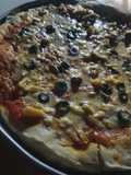 بيتزا بطريقتي اللذيذه 🍕♥️♥️