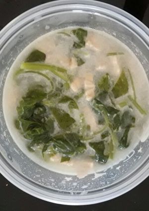 Foto resep Bobor bayam tempe