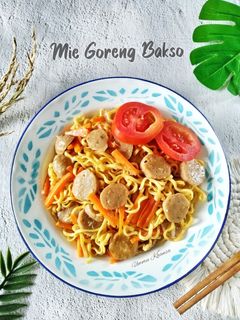 Foto resep Mie Goreng Bakso