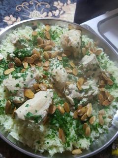 صورة لوصفة منسف دجاج