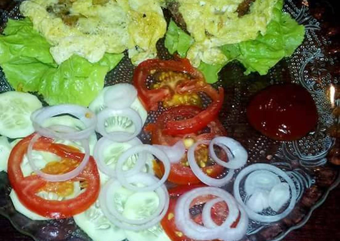 Cheesy Galouti Kebab in Egg Wrap