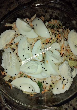 A picture of Creamy coleslaw.