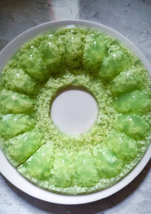 Foto resep #4 Pudding Lumut Pasta