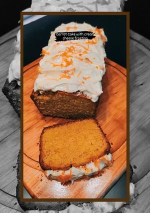 Φωτογραφία της συνταγής Carrot cake with cream cheese frosting