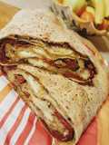 Strudel salato con impasto alla maggiorana