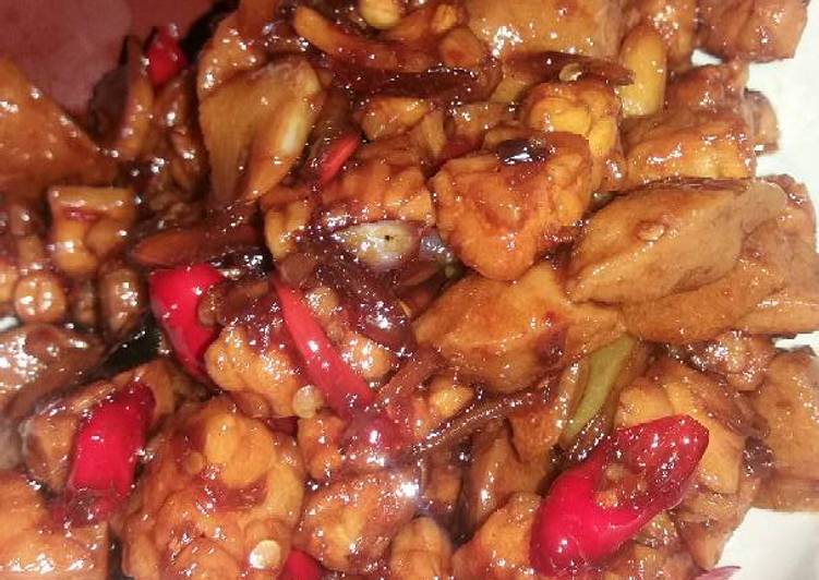 Resep Orek tempe baso Anti Gagal