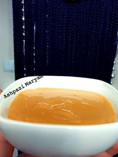 عکسی از دستور سس کارامل با خامه🍂