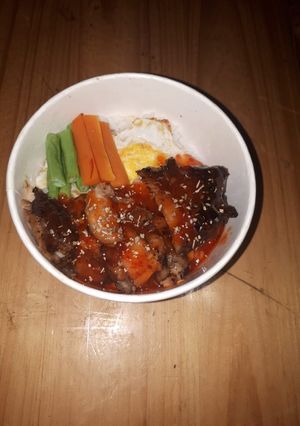 Foto resep Riceball chicken grill